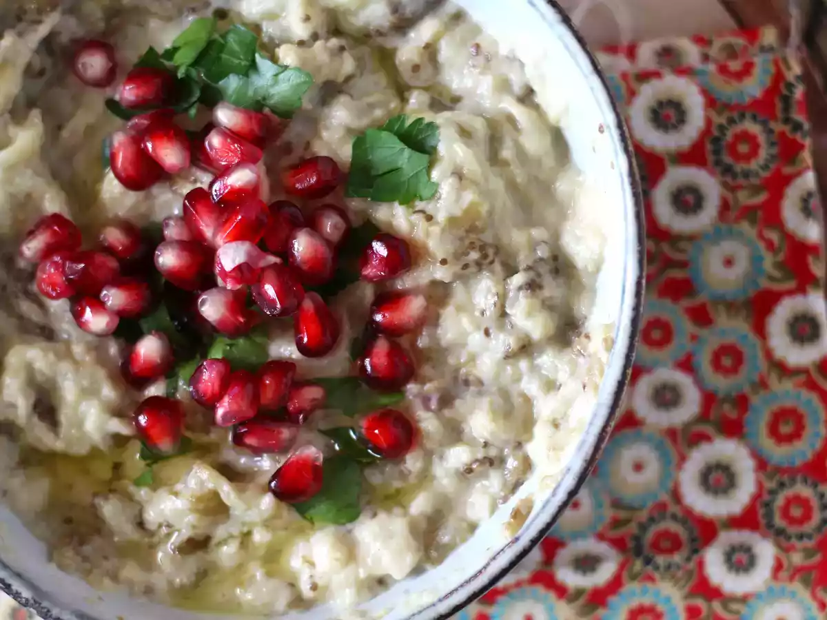 Baba ganoush, den läckra libanesiska aubergineröran - foto 2