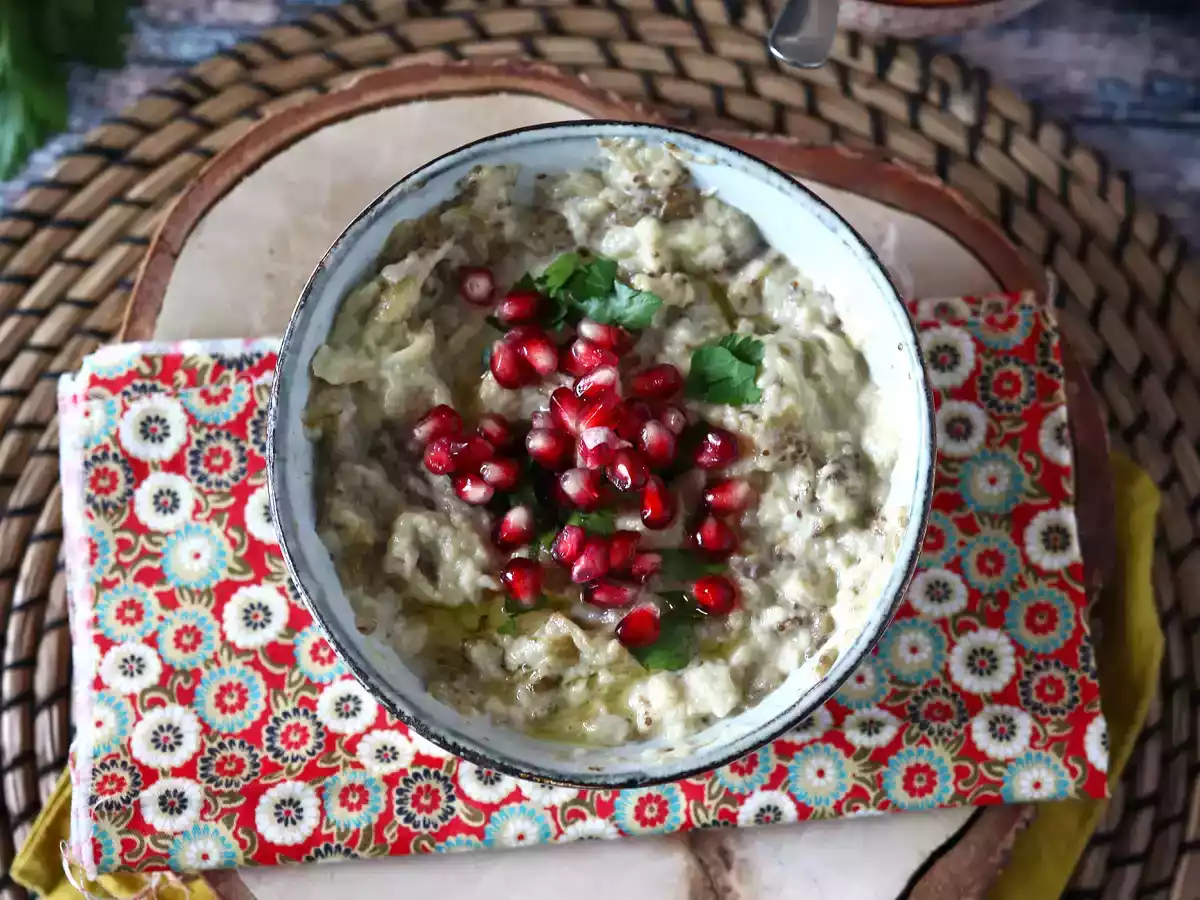 Baba ganoush, den läckra libanesiska aubergineröran - foto 6