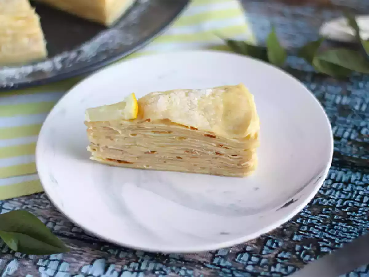 Citronpannkakstårta - foto 2
